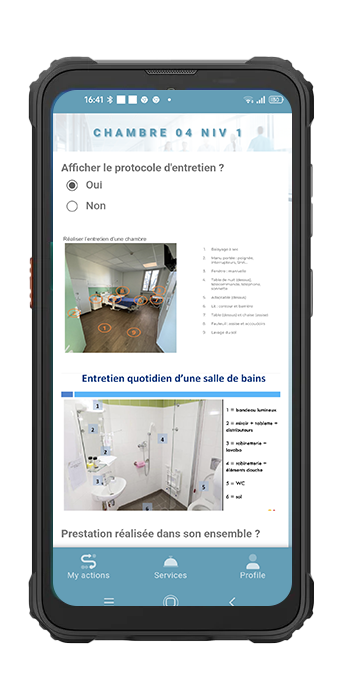 fiche contrôle qualité nettoyage