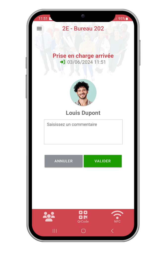 gestion des temps de présence
