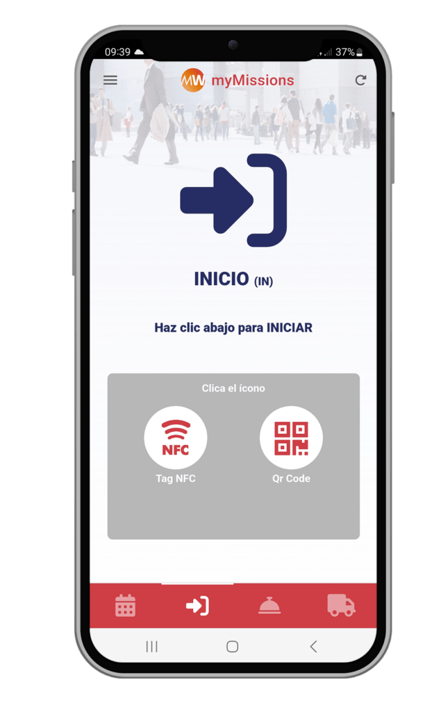 aplicación limpieza